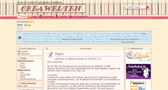 Desktop Screenshot of creawelten.de